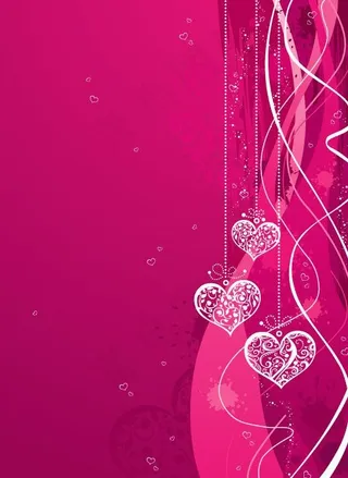 婚庆卡片背景矢量图片