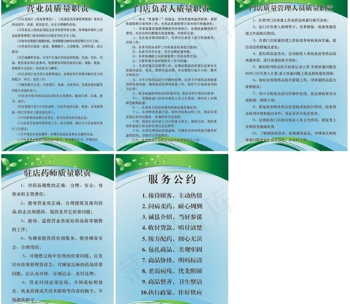药店制度牌kt版图片