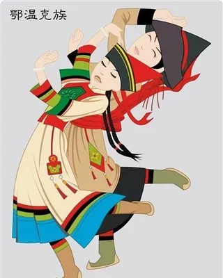 中国少数民族矢量素材 ai格式_5...