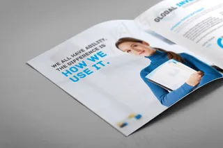 宣传册智能模板PSD素材