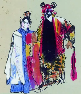戏剧中国画 戏剧中国画