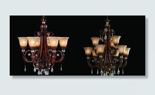 欧式奢华时尚吊灯图片