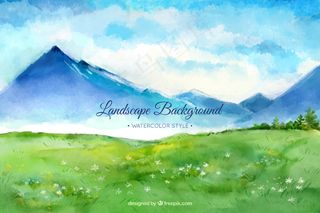 绿色背景矢量图