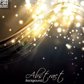 梦幻光晕矢量素材