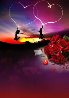 情人节海报图片