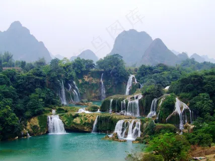 德天瀑布 德天瀑布