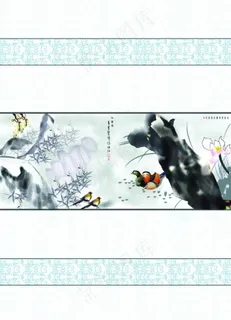国画移门 国画移门