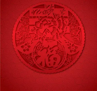 新年剪纸设计春节剪纸春剪纸福字剪纸 新年剪纸设计春节剪纸春剪纸福字剪纸