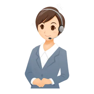 客服服务联系我们PNG透明免扣素材