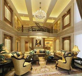 豪华客厅模型