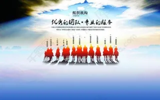 组织结构画册图片