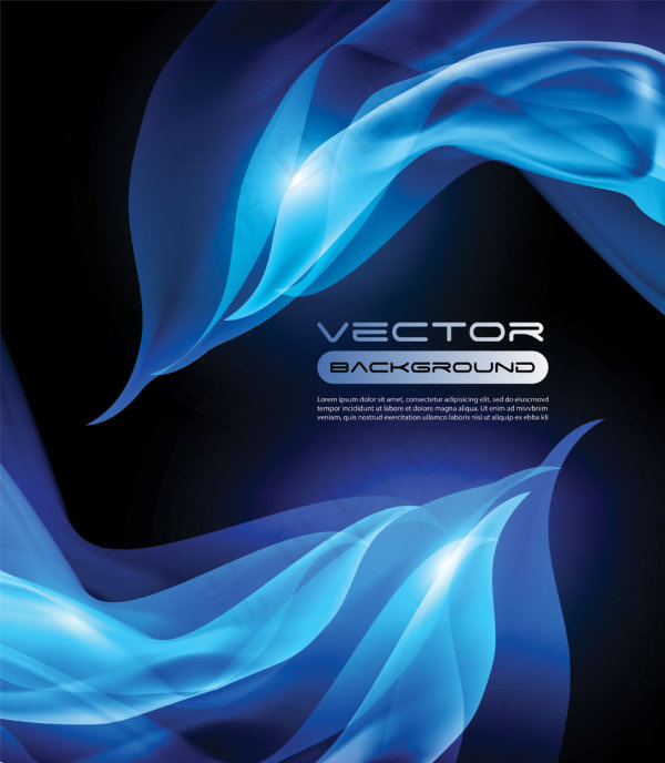 蓝色  海豚  炫丽  科技  现代