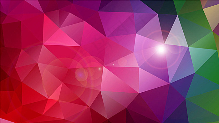 红色背景 几何图片