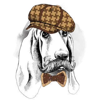 卡通动物素材手绘元素PNG