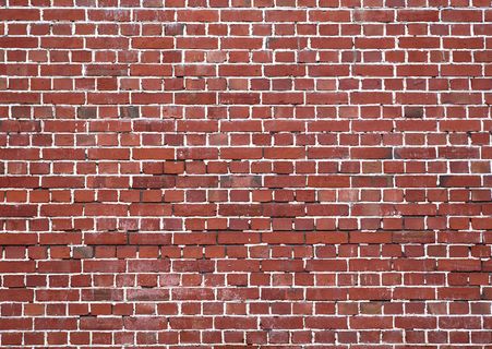 红色方砖墙壁背景