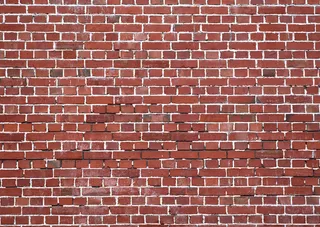 红色方砖墙壁背景