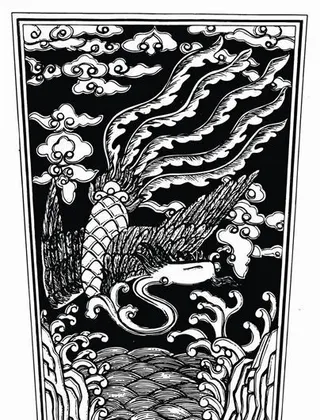 元明时代 矢量版画 古典图案 矢量中华五千年 AI源文件_0343