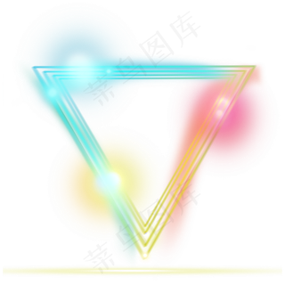 科技光效光晕光线炫光背景png素材