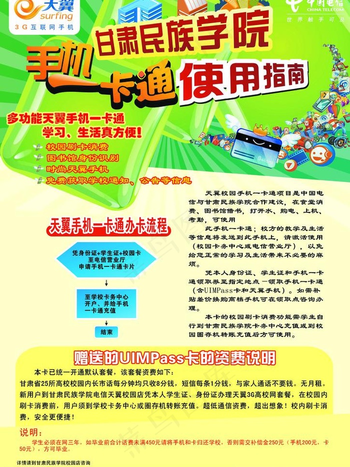 甘南电信校园一卡通图片