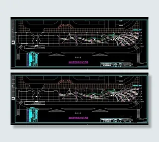 BN分段环境设计电气平面