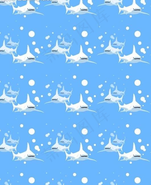 卡通鱼矢量素材图片