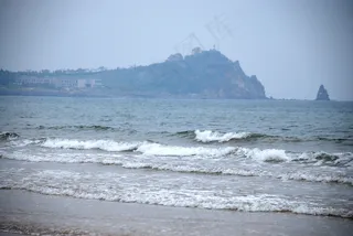 石老人海水浴场图片