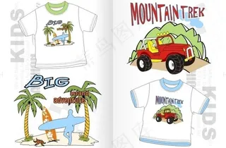 矢量印花图案图片