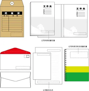 VI矢量模版-办公用品