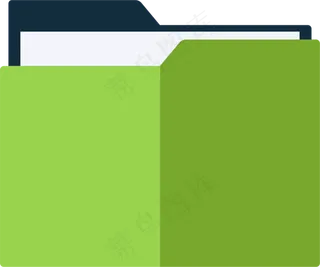 绿色商务系统图标下载