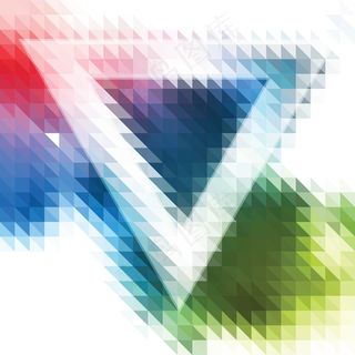 的三角形构成的背景