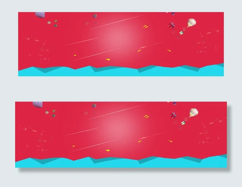 双11淘宝背景红色背景psd模版下载