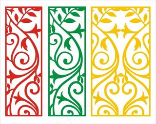 镂空版雕花板图片