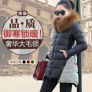 淘宝女装羽绒服直通车图片PSD素材