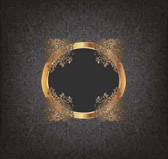 欧式花纹背景图片