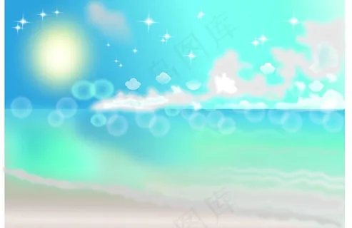 海滩风景图片