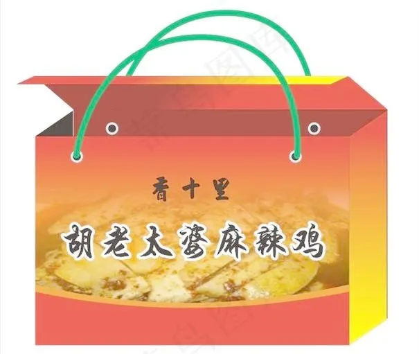 麻烦鸡块包装盒设计方案cdr矢量模版下载