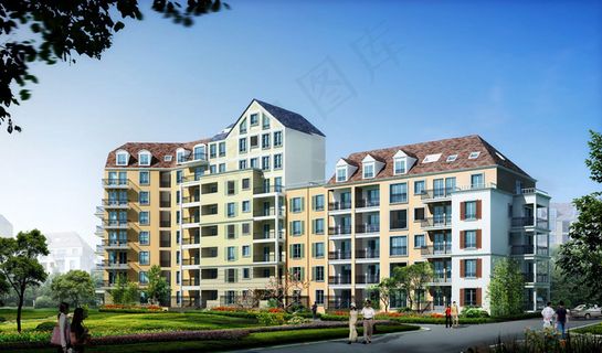 高档小区图片