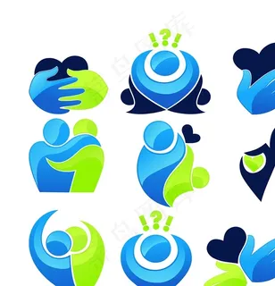 生态环境标识矢量素材