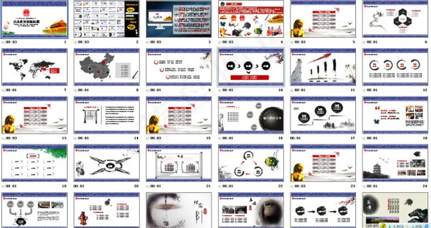 实用*工作汇报模板
