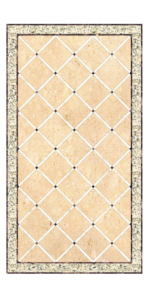 室内设计地面拼花3d素材3d模型 ...