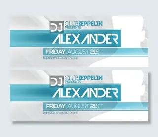 Electro DJ 创意海报素材...