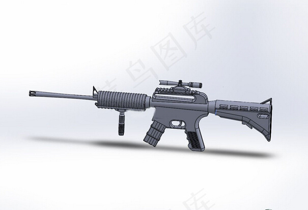 M16步枪3D模型