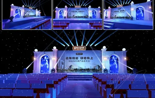 欧式舞台设计图片