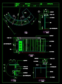 接待台CAD模板免费下载