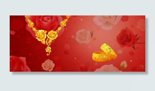 黄金珠宝画面图片