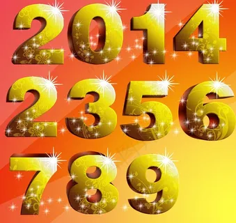 创意立体数字图片