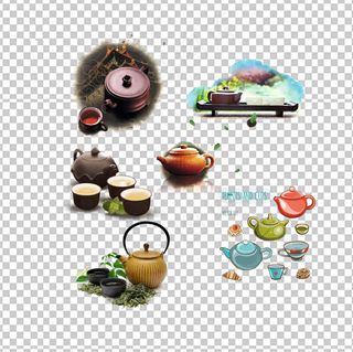 茶文化茶叶水墨中国风