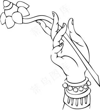 佛教题材的矢量格式佛手柑75款AI