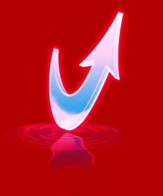 立体透明箭头图片