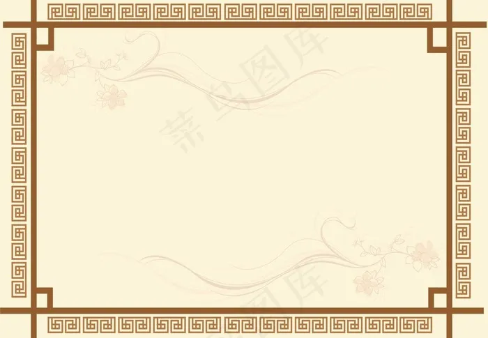 传统背景图片psd模版下载